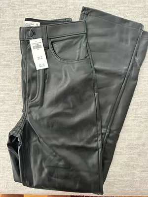 Abercrombie Leather Pants thumbnail 2