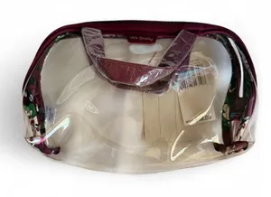 NWT Vera Bradley Bedford Blooms Clear Cosmetic Travel Bag thumbnail 2