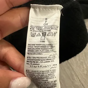 Old Navy Black Long Sleeve Top Small thumbnail 4