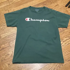 Champion short sleeve T-shirt Dark army green Unisex Medium thumbnail 4