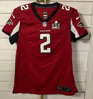 National Football League Nike Atlanta Falcons Matt Ryan #2 Super Bowl jersey sz L thumbnail 1