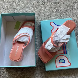 NIB JEFFREY CAMPBELL Jamm-3 Jelly Slide Sandal In Pink thumbnail 9