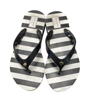 Kate Spade Women's Black/White Shoes/Flip Flops Size7 SKU 1734 thumbnail 1