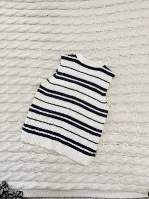 Abercrombie & Fitch Textural Crew Sweater Shell Tank thumbnail 3