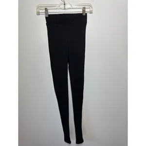 Brand New Naked Wardrobe Women's Small Black Ankle High Waisted Pants Shapewear thumbnail 2