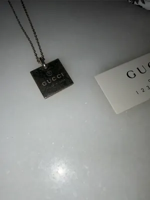 Gucci Sterling Silver Necklace thumbnail 3