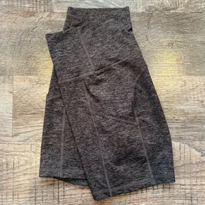 Aerie Offline Purple/Black Biker Shorts With Side Pockets Small Activewear Soft thumbnail 3