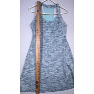 MPG Mondetta Performance Gear Womens Blue Space Dye Racerback Athletic Dress M thumbnail 12