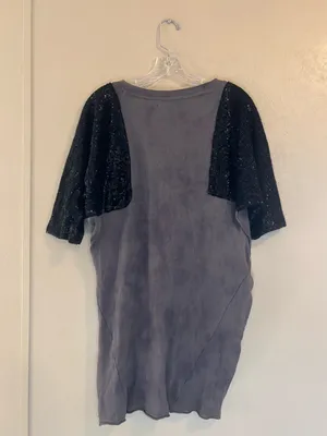 Free People We The Free City Sparkle Tee sz XS thumbnail 2