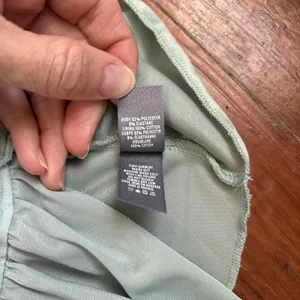 Aerie Mint Green Crushed Velvet Tank with Ruffle Hem Size Medium Fairy Cottage thumbnail 9