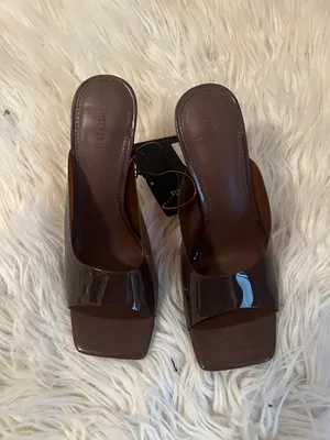 Forever 21 Vinyl Spool Heels thumbnail 2