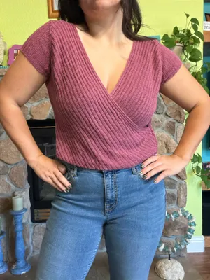 Free people coco sweater top thumbnail 1