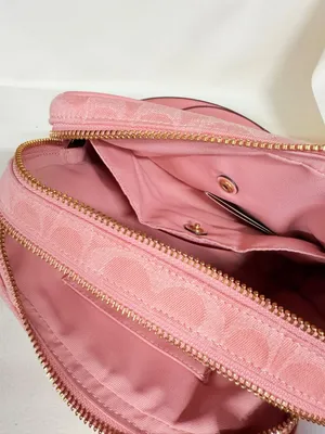 coach Mini Carey Crossbody Bag In Signature Denim cen19 thumbnail 9