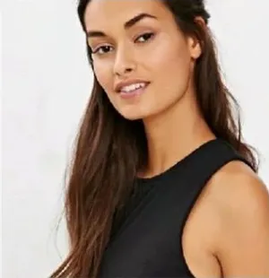 Alice + Olivia and Urban Outfitters black dress w cutout back thumbnail 1