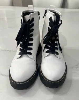 White Doc Martin Boots Size 6.5 thumbnail 1