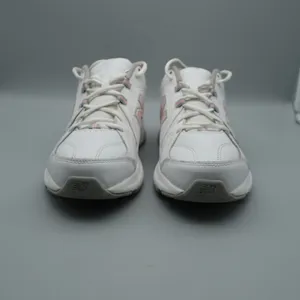 New Balance 608 v5 Sneakers 10.5 Women 9 Men White Pink Leather WX608WP5 thumbnail 2