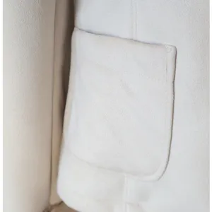 Ann Taylor Beige Shearling Faux Zip Up Jacket Classic Minimalist XS Petite NWT thumbnail 3