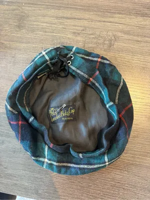 Coach 1950s–60s Vintage London Hat & Cap Co Montreal Tartan Plaid Beret Tam Large thumbnail 6