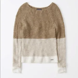 ABERCROMBIE & FITCH Soft Tonal Boatneck Dolman Sweater thumbnail 3