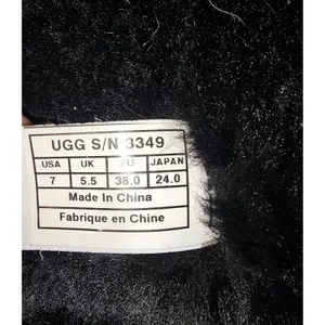 Ugg Womens Black Bailey Button Bling Boots‎ 7 thumbnail 4