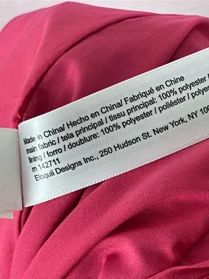 ELOQUII High Rise Hot Pink Lined Sequins Heart Trousers Pants Size 22 Boho Chic thumbnail 4