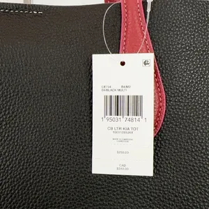NWT Coach Kia Leather Tote In Colorblock‎ thumbnail 4