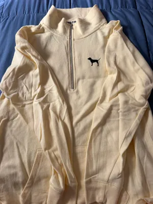 Victoria's Secret PINK Quarter-Zip Sweatshirt thumbnail 1
