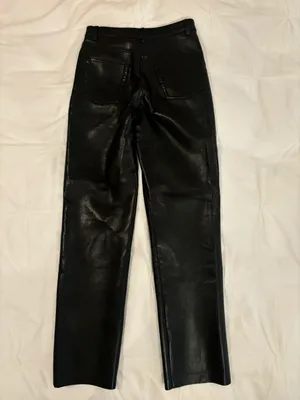 Aritzia Melina Super High Rise leather pants thumbnail 2