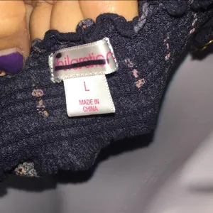 Xhilaration Open Shoulders & Long Sleeve Blouse thumbnail 6