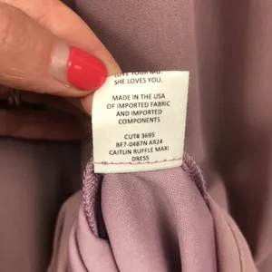 Show Me Your Mumu Caitlin Maxi Dress Antique Rose Ruffle Bridesmaid Medium thumbnail 5