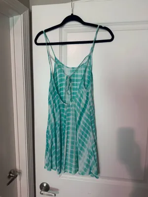 Timing Teal Tye Dye Sundress thumbnail 4