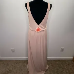 Show Me Your‎ Mumu Kendall Maxi Dress Dusty Blush Crisp Women’s Size Small thumbnail 7