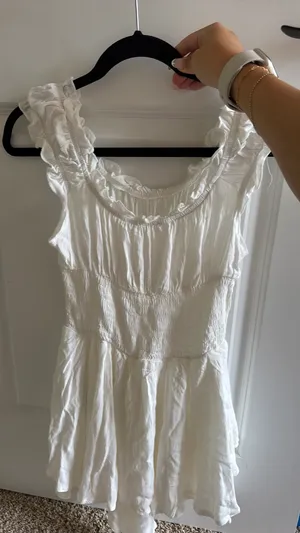Romper SHEIN white  thumbnail 3