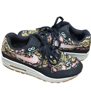 Nike Air Max 1 QS Floral Spring Mix Sneakers Women’s Size 8 Rare 2018 thumbnail 13