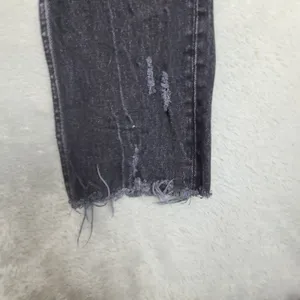 Abercrombie‎ & Fitch Size 26 2R Curve Love High Rise Mom Jean Distressed Black thumbnail 4