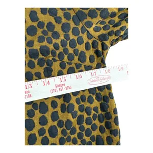 Ann Taylor Loft Womens Cheetah Print Drop Waist Fit & Flare Mini Dress Brown M thumbnail 5