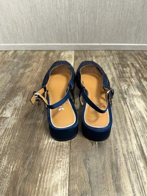 NWOB J. Renee Women’s Navy Slingback Low Heel Pumps Size 8.5 thumbnail 13