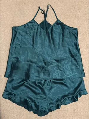 SheIn Satin pajama set XXL thumbnail 3