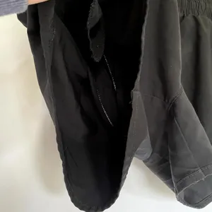 All in motion black athleisure summer shorts zip up‎ pocket women's size small thumbnail 3