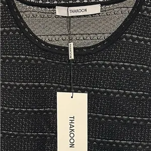 NWT Large Thakoon Black Lace Jacquard Women's Top thumbnail 3