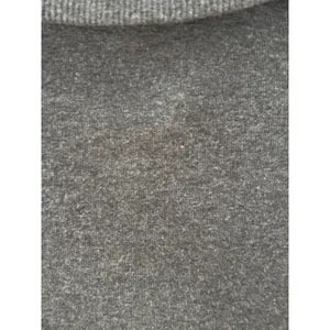 Lauren Ralph Lauren Gray Cotton Shawl Collar Toggle Button Sweater Womens Medium thumbnail 5