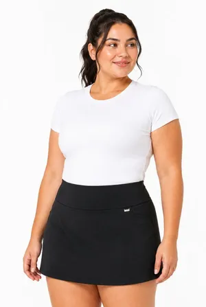Greg Norman Black Play Dry Performance Golf Skort XL thumbnail 1