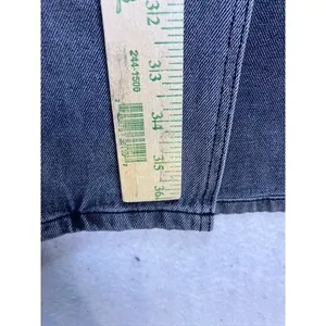 West of Melrose Denim‎ Maxi Skirt Womens 30 Gray Front Slit High Rise Long Jean thumbnail 4