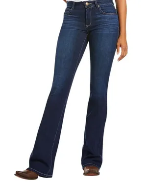 ARIAT Women's Ultra Stretch Perfect Rise Katie Flare Jean 28R thumbnail 1