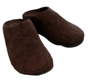 Fitflop brown suede clogs sz 6.5 thumbnail 1