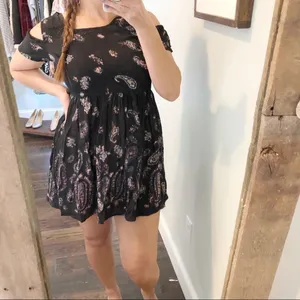 Raga size medium floral paisley NWT babydoll dress thumbnail 6