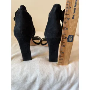 Vince Camuto Bevwyn Slingback Heel Women's SZ 8M Black Ankle Strap Open Toe thumbnail 7