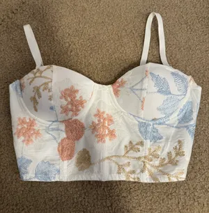 Floral Crop Top thumbnail 5
