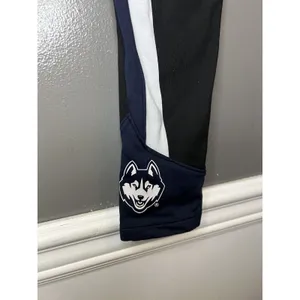 UConn Huskies Leggings Womens Small Black Navy NCAA Yoga Husky Nation VS PINK thumbnail 5