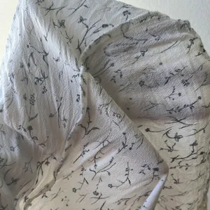 H&M White and black Floral Ruffle trimmed top set piece Size XXL thumbnail 8